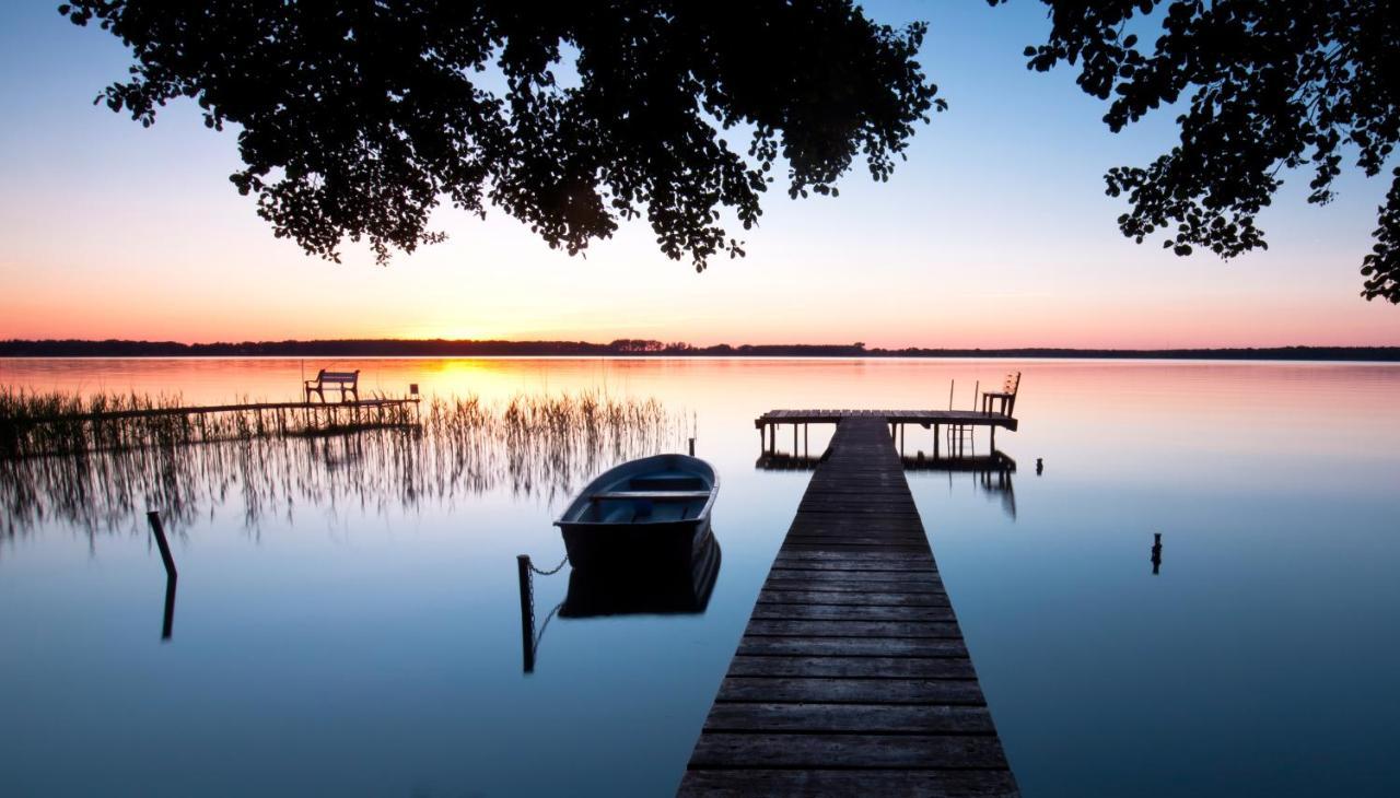 Ferienwohnung Am Weltnaturerbe Grumsin Ziehten Buitenkant foto